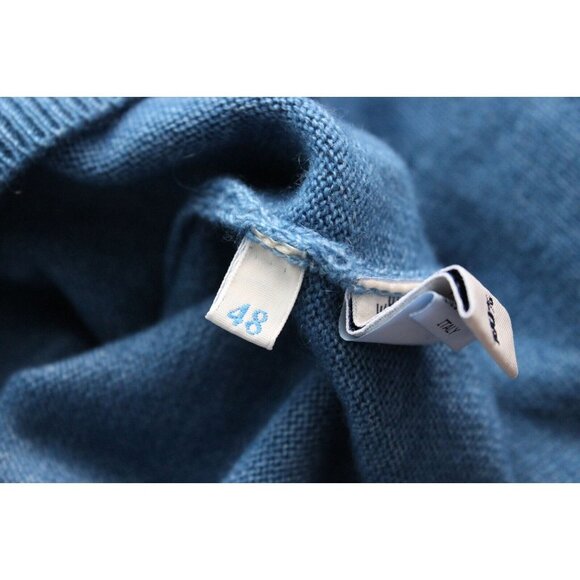 NWT Frugone 1885 Men's 100% Cashmere Sweater Size 48 Medium Preppy Knit Italy - Picture 14 of 14